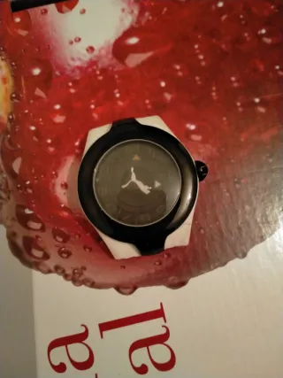 Reloj Puma Caballero Negro y Blanco