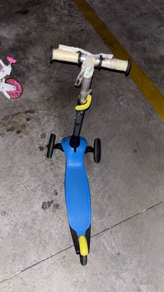 Patinete 3 Ruedas Infantil Azul