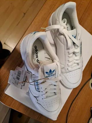 Zapatillas Adidas Continental 80 W Blancas