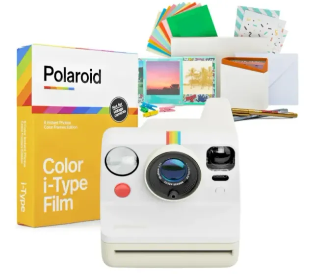 POLAROID NOW Gen 3 CAMARA INSTANT Pebble White