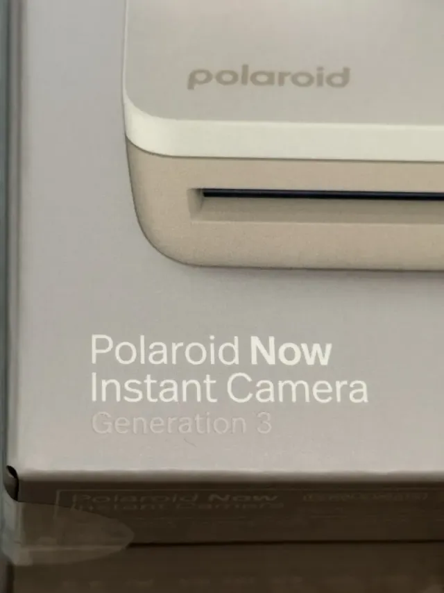 POLAROID NOW Gen 3 CAMARA INSTANT Pebble White