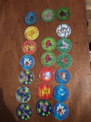 LOTE Pokémon 20 "TAZOS 2"
