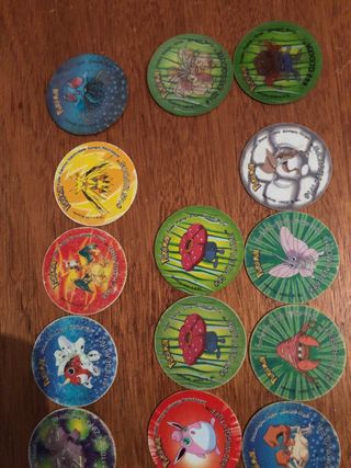 LOTE Pokémon 20 "TAZOS 2"