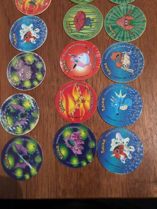 LOTE Pokémon 20 "TAZOS 2"
