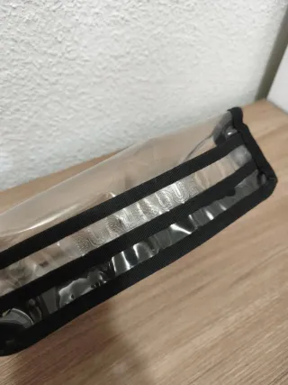 Neceser transparente para maquillaje