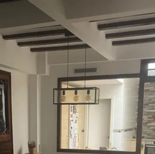 Làmpada menjador industrial Lámpara Comedor Indus