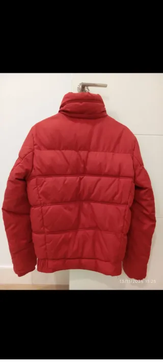 Chaqueta acolchada Zara roja hombre Talla S