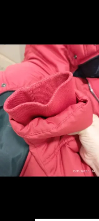 Chaqueta acolchada Zara roja hombre Talla S