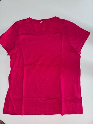 Camiseta Uniqlo Rosa Talla M