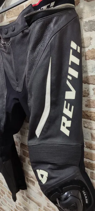 Pantalón Moto Piel Rev'it Talla 50