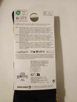 Calzini Rick and Morty 3 paia Taglia 43-46