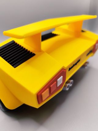 Colgador Llaves Lamborghini Countach Amarillo