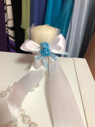 Velas decoradas para lembranças