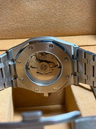 Seiko Mod Royal Oak 41mm Esfera Azul