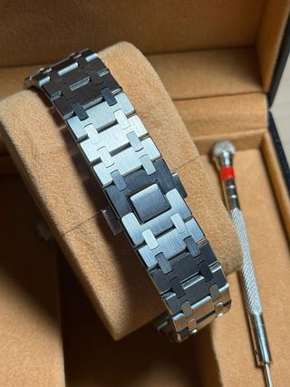 Seiko Mod Royal Oak 41mm Esfera Azul