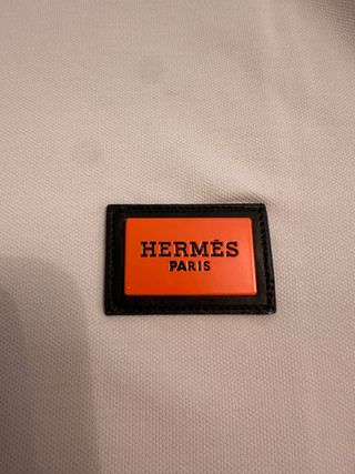 Polo Hermes Blanco con Cremallera