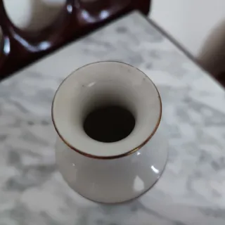 Jarrón Janbo Vintage Rojo y Blanco