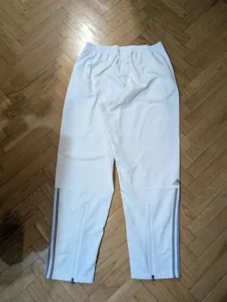 Pantalón deportivo Adidas blanco