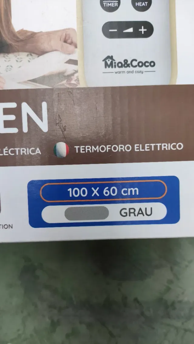 Almohadilla Térmica Cuello y Espalda Gris