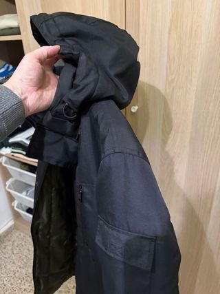 Chaquetón Jack & Jones Negro/Verde Oliva