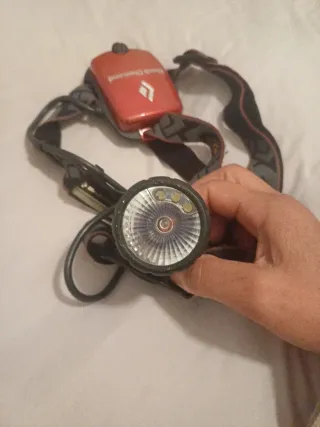 Linterna Frontal Black Diamond Roja