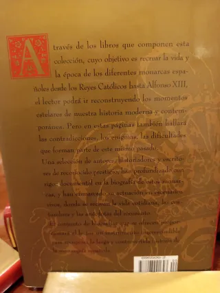 Lote de 5 vols de la colección Los reyes de España