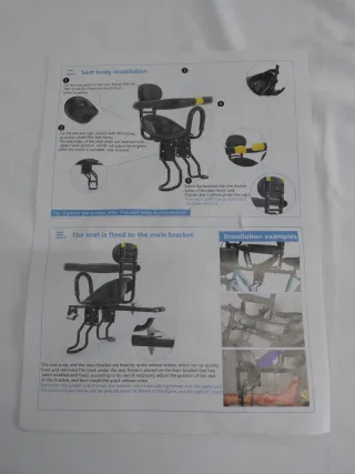 Suporte Bicicleta Criança