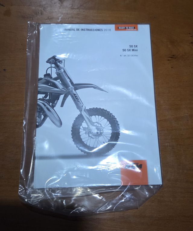 Manual KTM 50 SX 50 SX Mini 2018