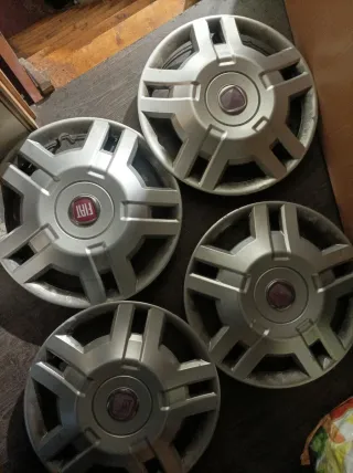 Tapacubos Originales Fiat (Set de 4)