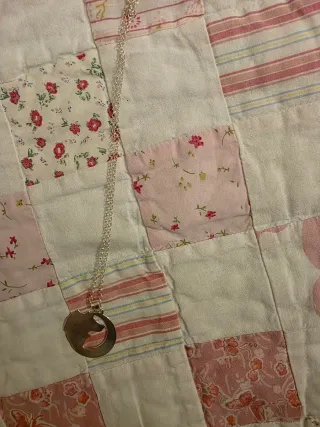 Collar con nombre Roger y lobo