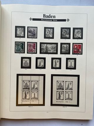 Album francobolli Occupazione Francese IMPECCABILE!