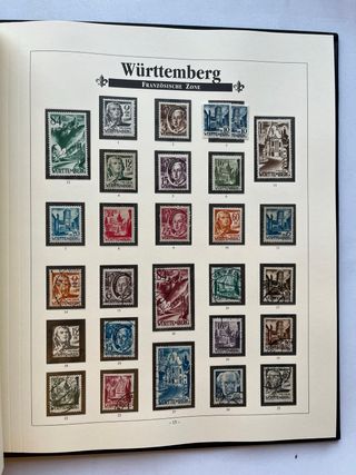 Album francobolli Occupazione Francese IMPECCABILE!