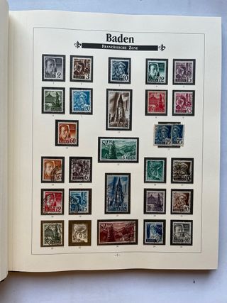 Album francobolli Occupazione Francese IMPECCABILE!