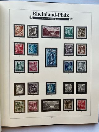 Album francobolli Occupazione Francese IMPECCABILE!