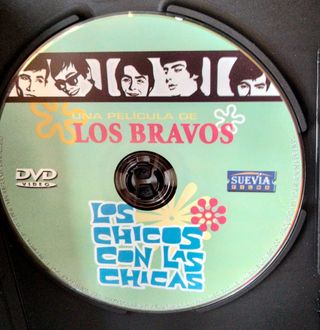 LOS  BRAVOS - DVD  PELICULA  LOS CHICOS CON CHICAS