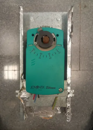 Compuerta de regulación de aire