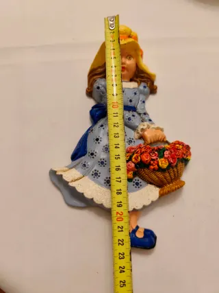 Muñeca Artesanía Marquez cerámica, Vintage