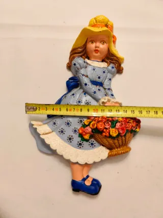 Muñeca Artesanía Marquez cerámica, Vintage