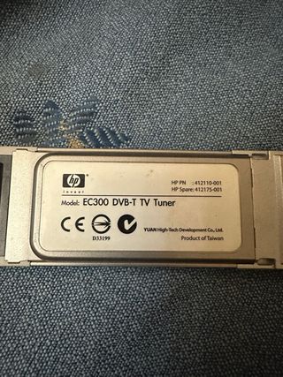 Receptor TV HP DVB-T ExpressCard + Mando