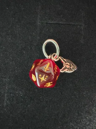 Charm Dado Hellfire Club Stranger Things Plata 925