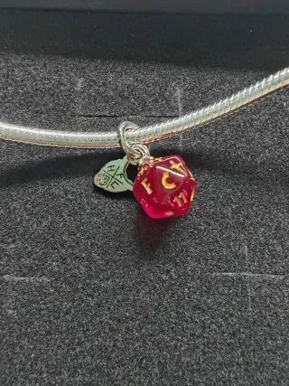 Charm Dado Hellfire Club Stranger Things Plata 925