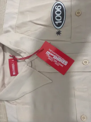 Camisa Milfshakes Beige Manga Corta