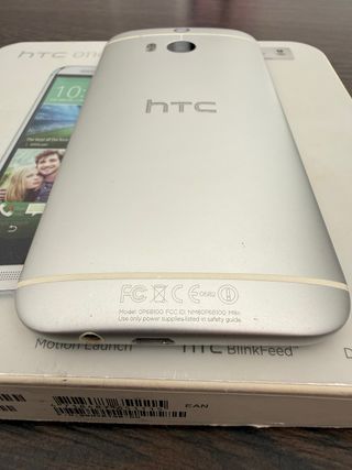 Htc One M8 Plata Como Nuevo
