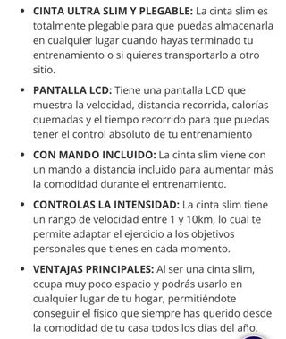 Cinta de caminar BONPLUS Fitness