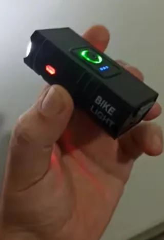 Luce LED anteriore per bicicletta