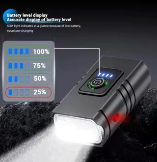 Luce LED anteriore per bicicletta