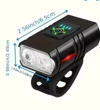 Luce LED anteriore per bicicletta