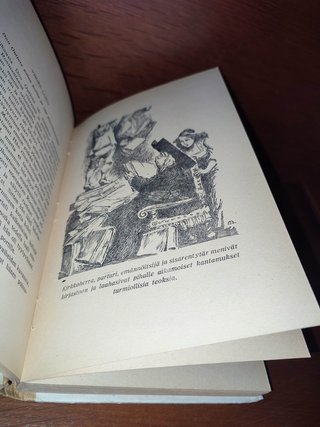 DON QUIJOTE en FINLANDÉS. 1946. TAPAS DURAS. FINÉS