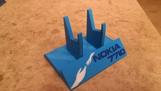 stand Expositor Nokia 7710 impreso 3d