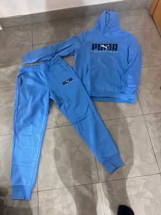 Conjunto deportivo Puma azul nuevo